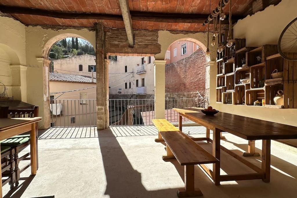 Habitacion L'Elefant En Casa Cami De Les Aiguees Monistrol De Montserrat Exterior foto